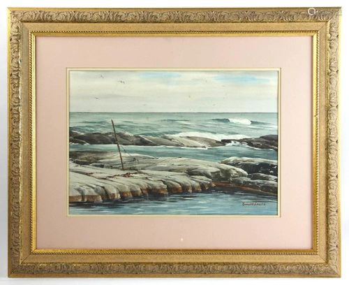 Robert Chase, Marine Scene, Watercolor