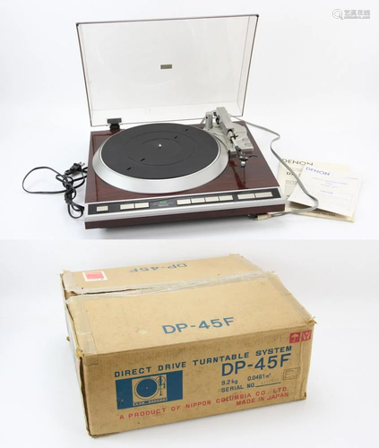 Denon DP-45F Automatic Direct Drive Turntable