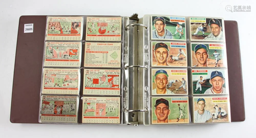 Complete Set of Topps 1956 Baseball Cards