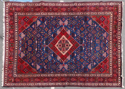 Fine Semi Antique Persian Bakhtiari Rug
