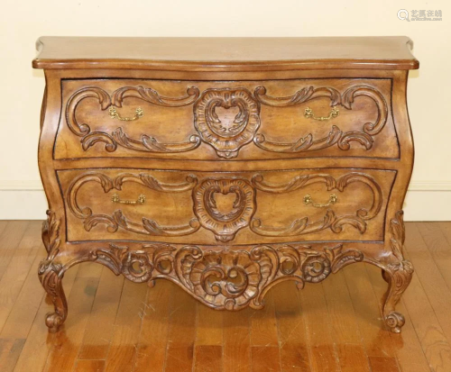 Custom French Style Carved Chest