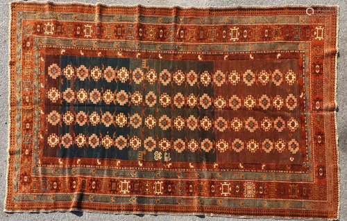 Old Caucasian Shirvan Rug