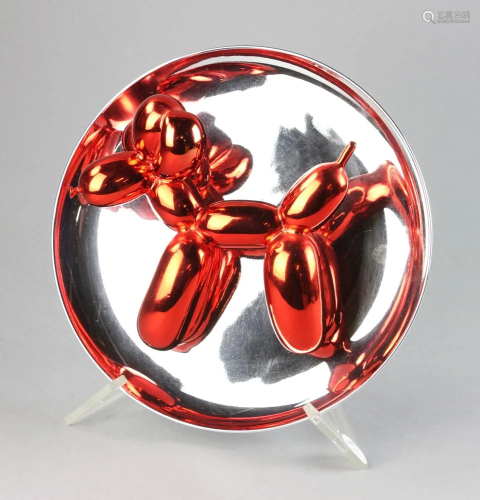 Jeff Koons, Balloon Dog Limited Edition Plate