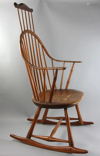 Circa 1810-1820 American Windsor Rocker