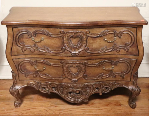 Custom French Style Carved Chest