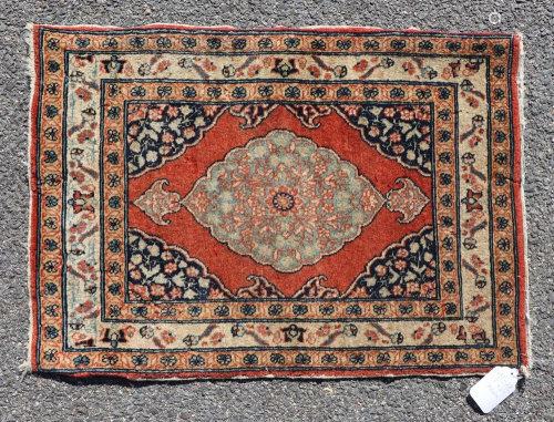 Antique Sarouk Rug