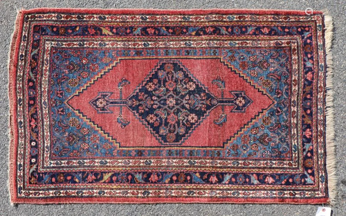 Antique Persian Bidjar Rug