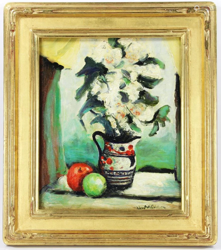 I. Mashkov Signed, Still Life, Oil on Canvas Board