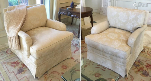 Pair of Custom Occasional Armchairs