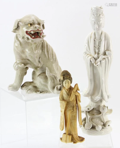 Three Asian Figurines