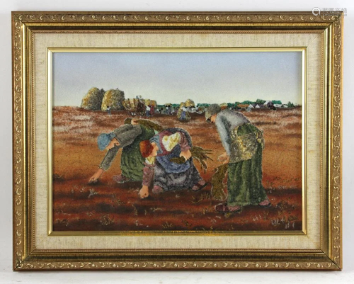 Framed Representation of The Gleaners