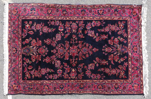 Antique Persian Mahar Jaran Rug