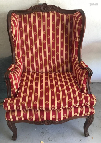 French Style Upholstered Armchair