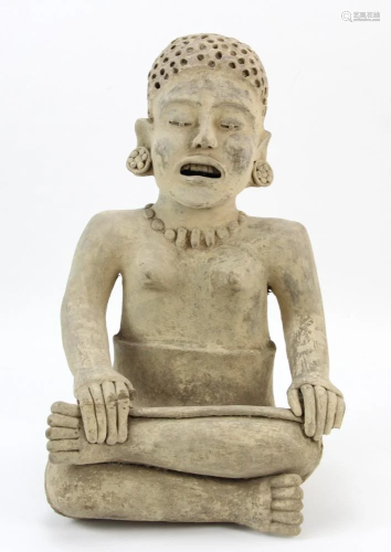 Pre-Columbian Style Seated Figure