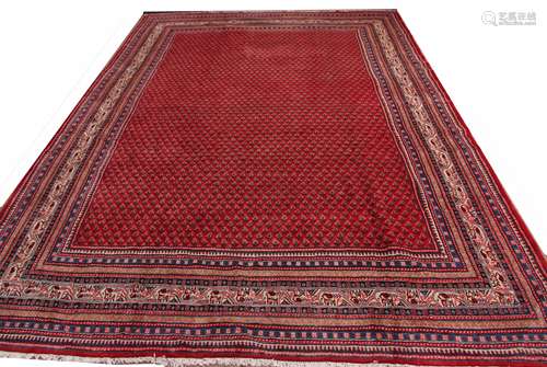 Good quality modern Araak carpet, 3.53 x 2.51m