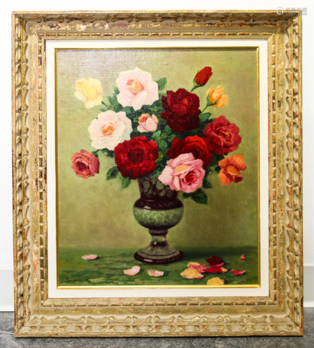 Artist Unknown (20th century) Still Life with Roses