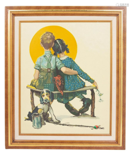 Artist Unknown (20th century) Boy and Girl