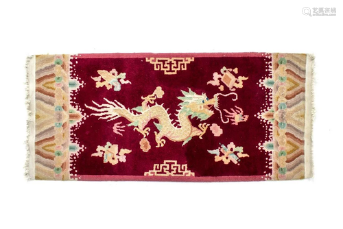 A Chinese Wool Rug