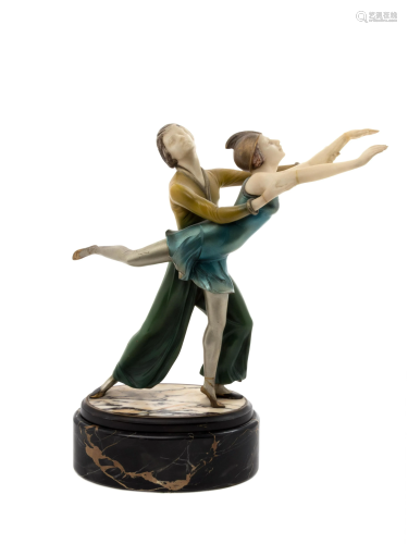 Suteur EARLY 20TH CENTURY An Art Deco Figural…