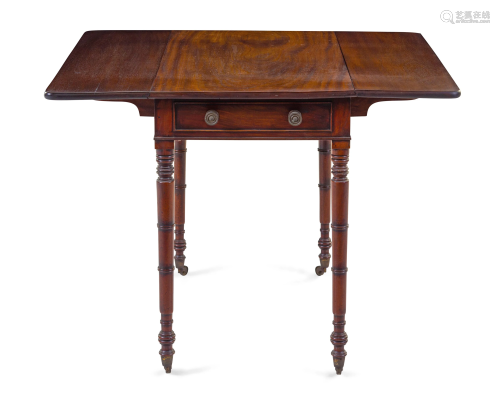A Regency Style Mahogany Pembroke Table He…