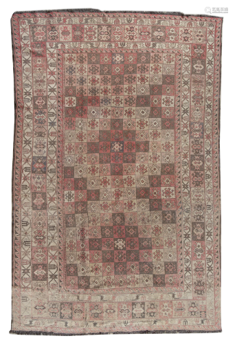 A Soumak Kilim Wool Rug 6 feet 5 inches x 9 feet 3