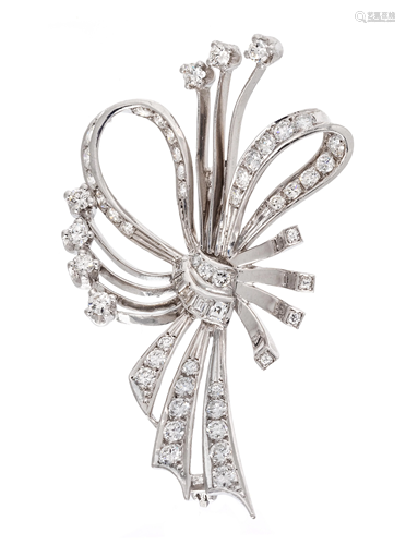 DIAMOND BROOCH