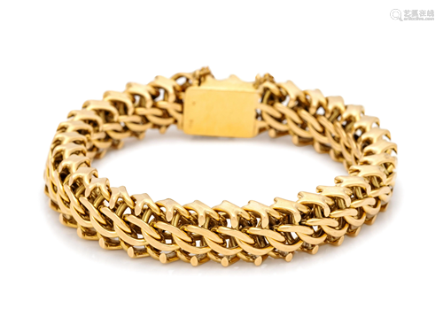 YELLOW GOLD BRACELET