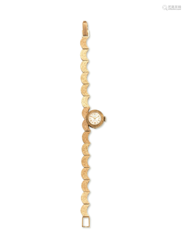 SELLITA, 14K YELLOW GOLD WRISTWATCH