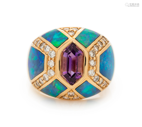 KABANA, OPAL, DIAMOND AND AMETHYST RI…