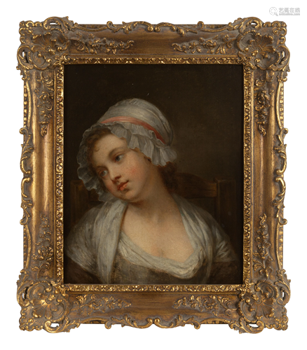 Follower of Jean-Baptiste Greuze, 19th Century