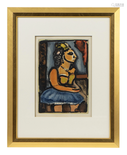 Georges Rouault (French, 1871-1958) Madame Louison,