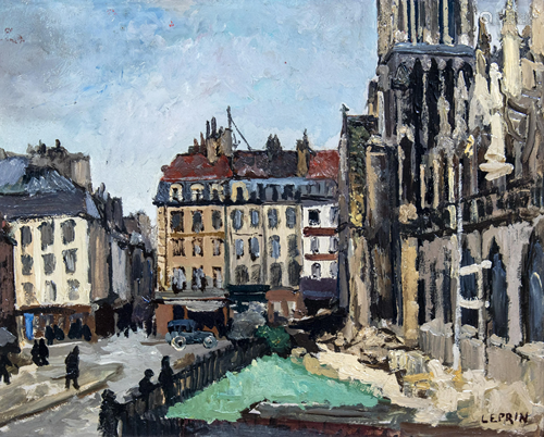 Marcel Francois Leprin (French,1891-1933) Parisian