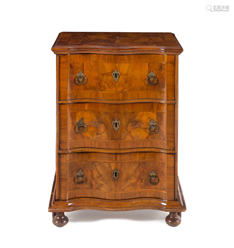 An Italian Walnut Side Cabinet