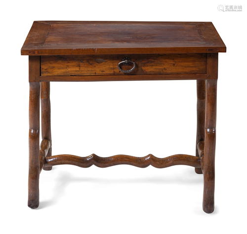 A French Provincial Walnut Side Table