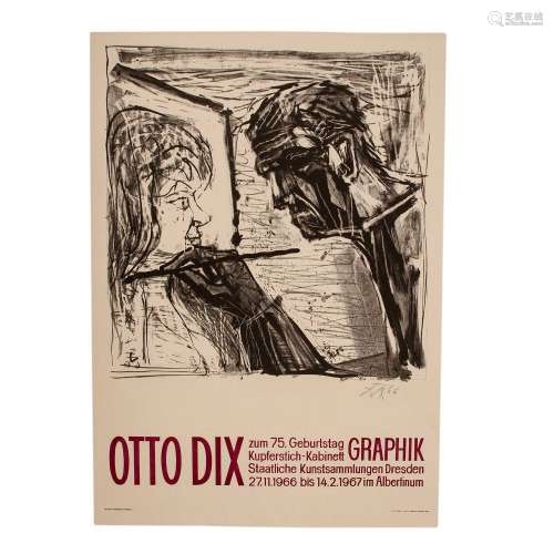 DIX, OTTO (1891 - 1969), Plakat 