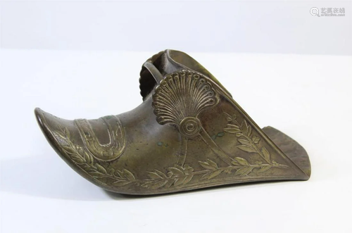 Bronze Sculpted Shoe Wall Hanging