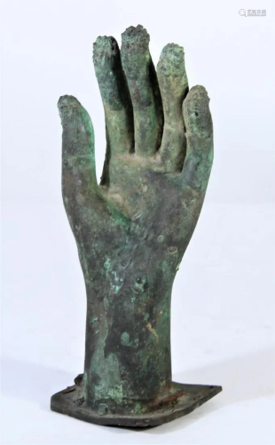 Bronze Sculpture of Hand