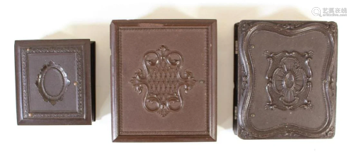 U.S. Ambrotypes with Kinsley Parker Hinges 1850's