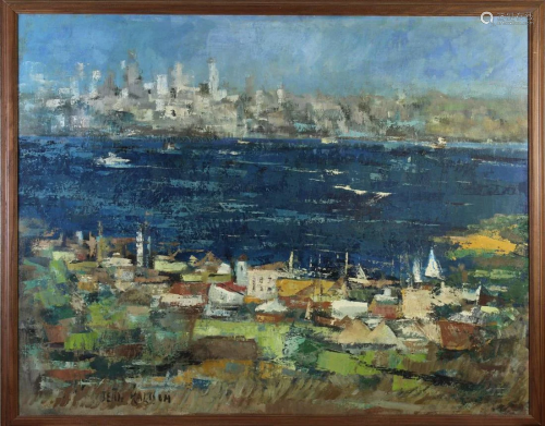 Jean Kalisch (mid 20th Century) Oil on Canvas