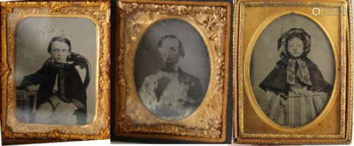 U.S. Civil War Era Wooden Cases w/ Photos 18…