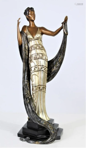 Erte (1892-1990) Bronze Sculpture, 