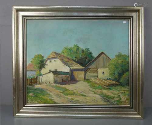 CLAUSING, CARL (19./20. Jh., Landschafts-, Marine- und Vedutenmaler), Gemälde / painting: 