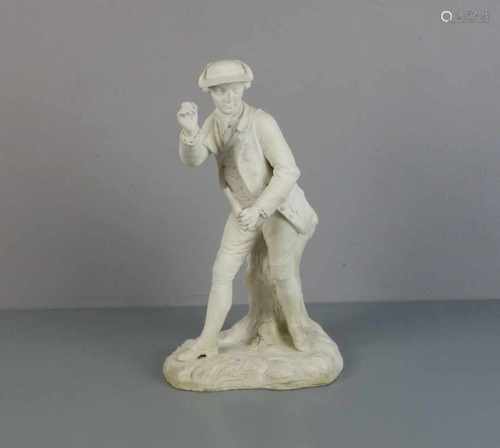 SEVRES TAFELAUFSATZ / JAGDLICHE FIGUR: 