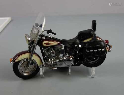 HARLEY DAVIDSON - MOTORRAD - MODELL: Franklin Mint Precision Models 