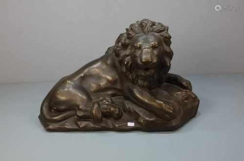 MOECKEL, P. E. (Bildhauer / Animalier des 20. Jh.), Skulptur: 