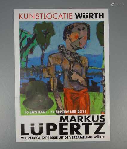 MARKUS LÜPERTZ - PLAKAT: 