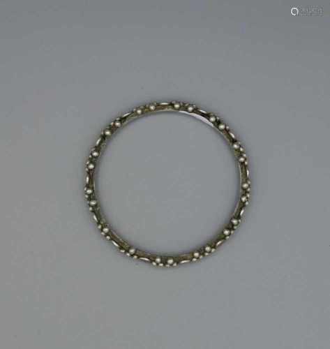 BERBER-SCHMUCK: ARMREIF, Tata, Foum Zguid /Marokko, Silber (27 g), 19. Jh.. Filigran gearbeiteter