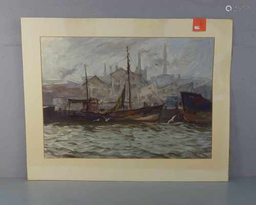 BEMMER, KLAUS (Gaggenau 1921-1979 Lunestedt bei Bremerhaven), Gouache auf Papier: 