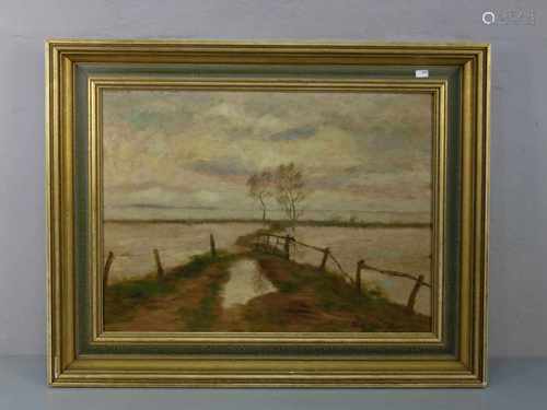 GRUNDMANN, DIRK (Bremen 1900-1970 Worpswede), Gemälde / painting: 