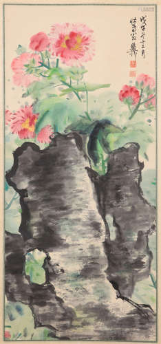 Xie Zhiliu - Flower Painting